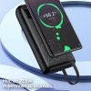 AWEI PowerBank P169K 20000mAh 22.5Wczarny/black wyświetlacz + kable PD/Lightning
